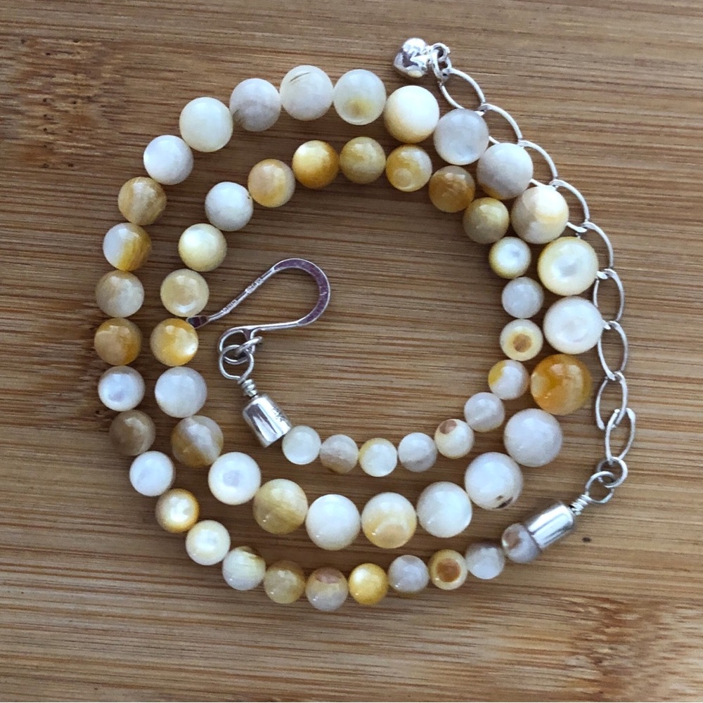$64  Jay King Estate Necklace  Natural Genuine Stones  Marked DRT 925 CHINA - Picture 3 of 5